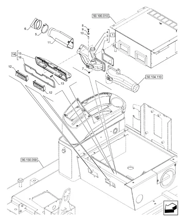 2930220 - дефлектор