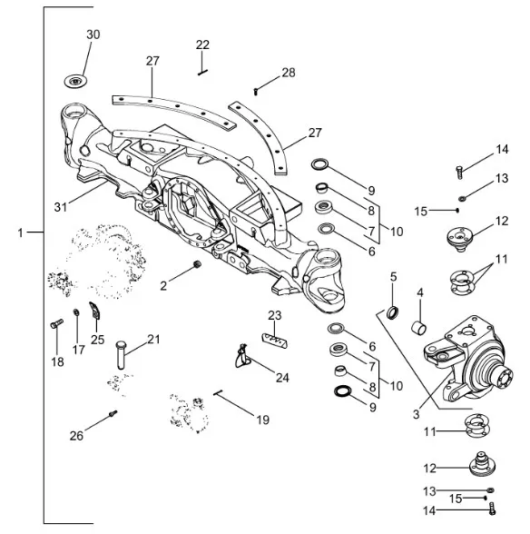 87404300 - Узел сустава